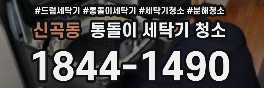 신곡동 통돌이 세탁기 청소
