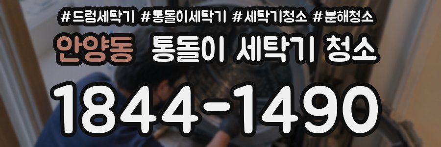안양동 통돌이 세탁기 청소