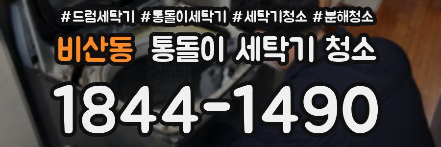 비산동 통돌이 세탁기 청소