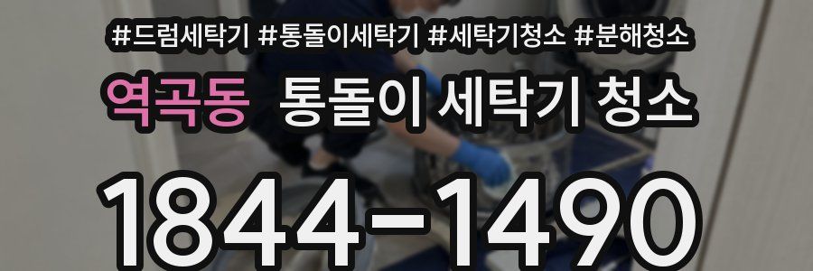 역곡동 통돌이 세탁기 청소