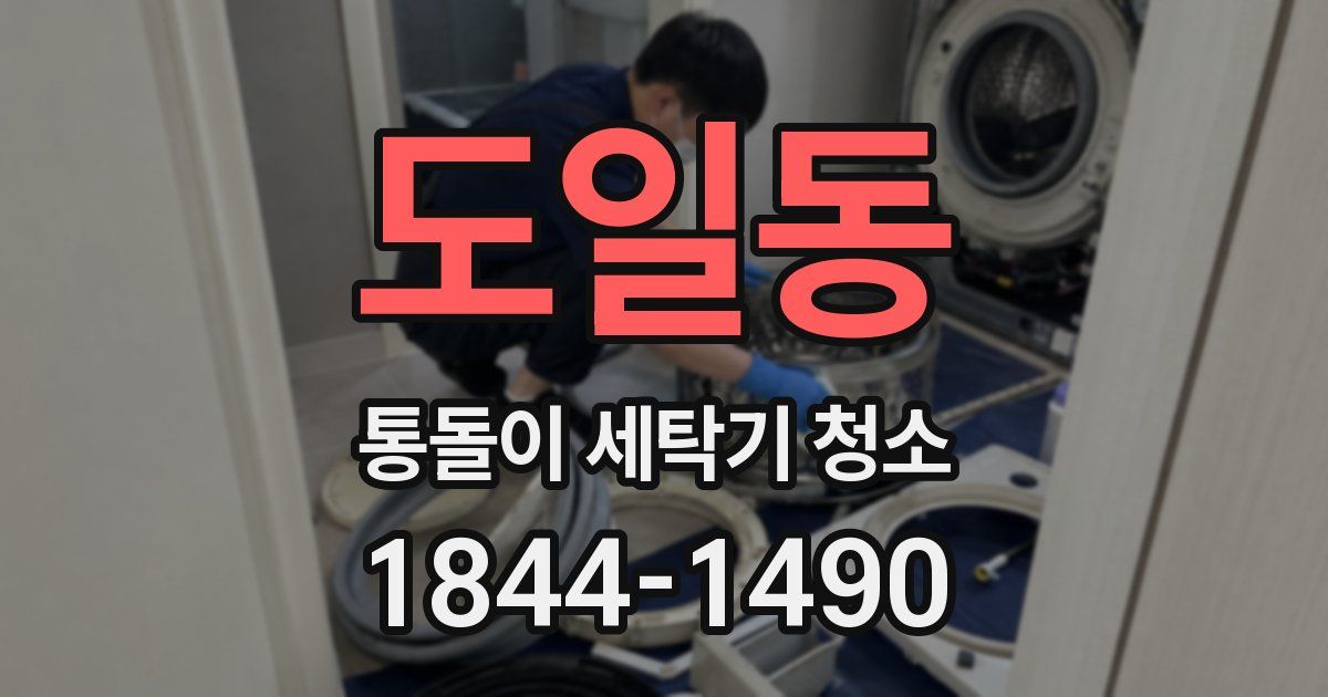 도일동 통돌이 세탁기 청소