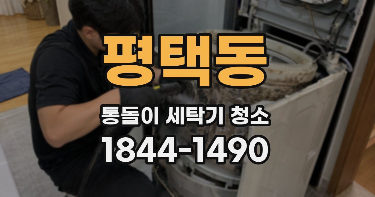 평택동 통돌이 세탁기 청소
