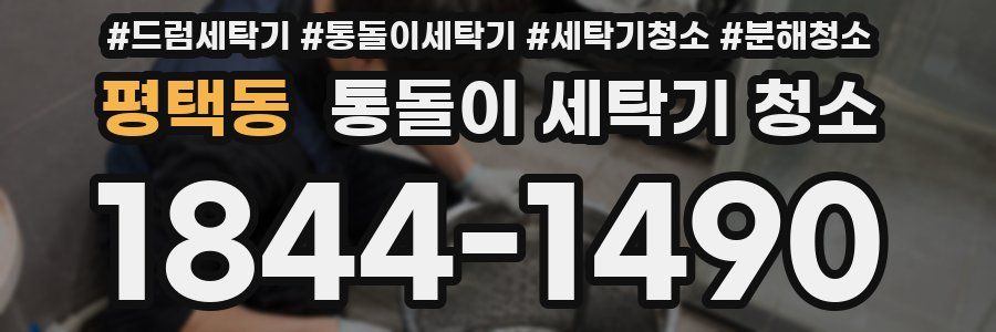 평택동 통돌이 세탁기 청소
