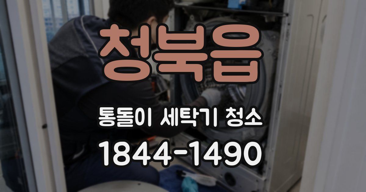 청북읍 통돌이 세탁기 청소