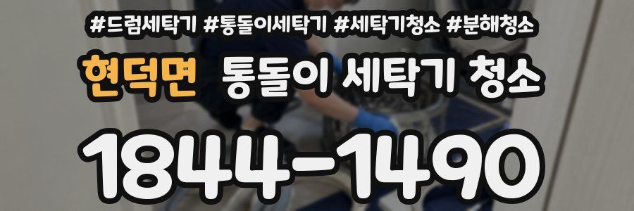 현덕면 통돌이 세탁기 청소