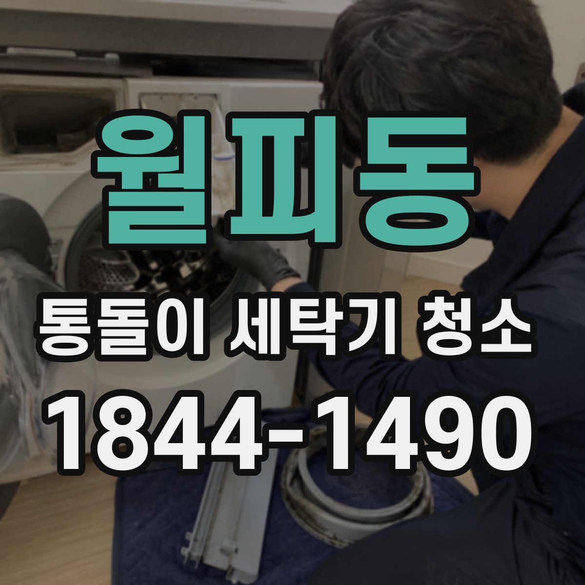 월피동 통돌이 세탁기 청소