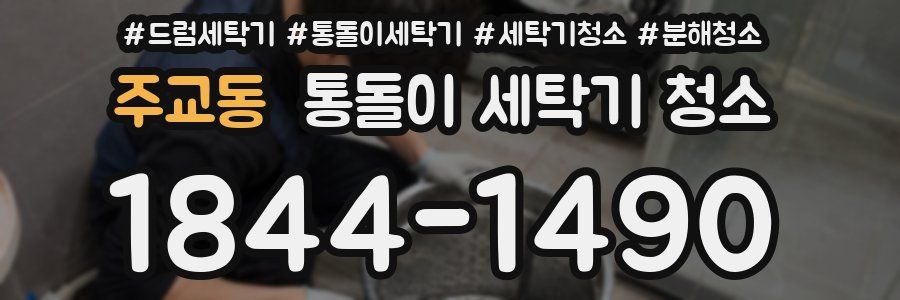 주교동 통돌이 세탁기 청소