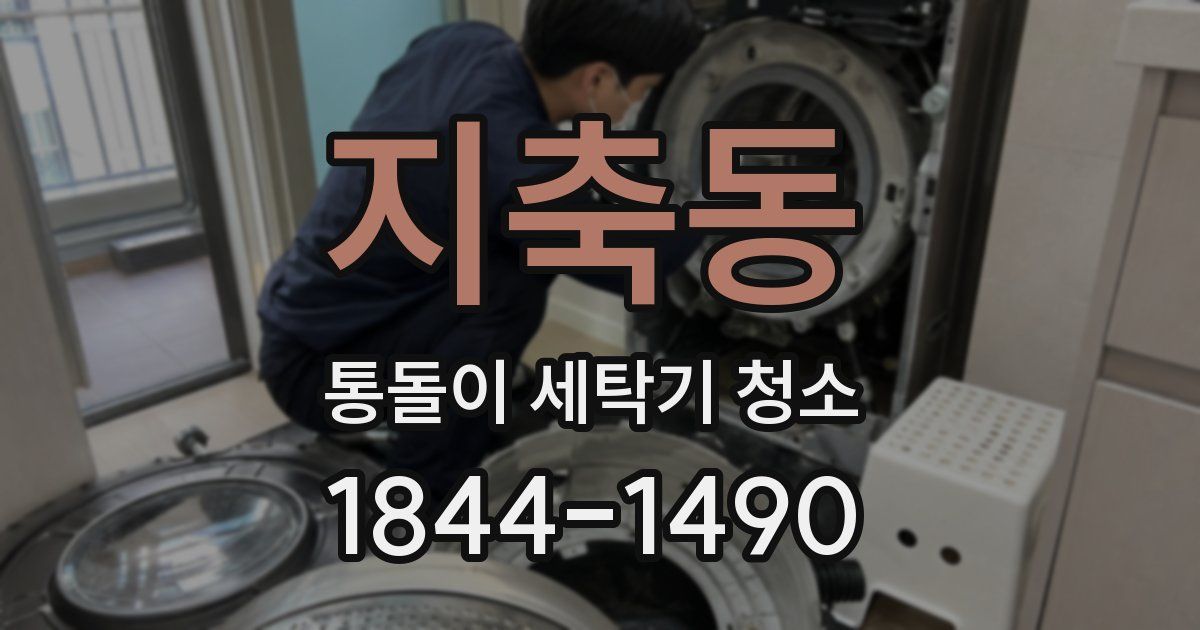 지축동 통돌이 세탁기 청소