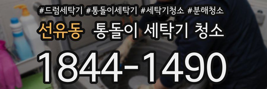 선유동 통돌이 세탁기 청소