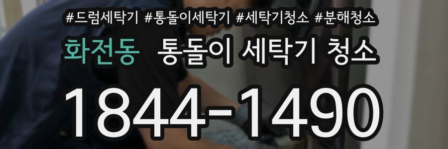 화전동 통돌이 세탁기 청소