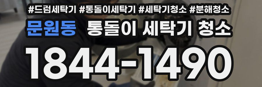 문원동 통돌이 세탁기 청소