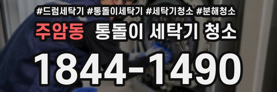 주암동 통돌이 세탁기 청소