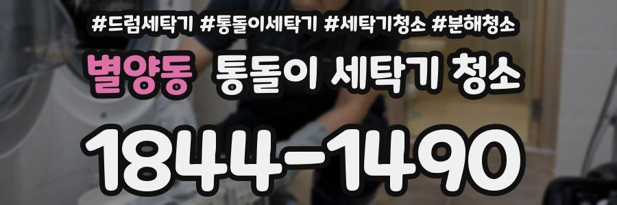 별양동 통돌이 세탁기 청소