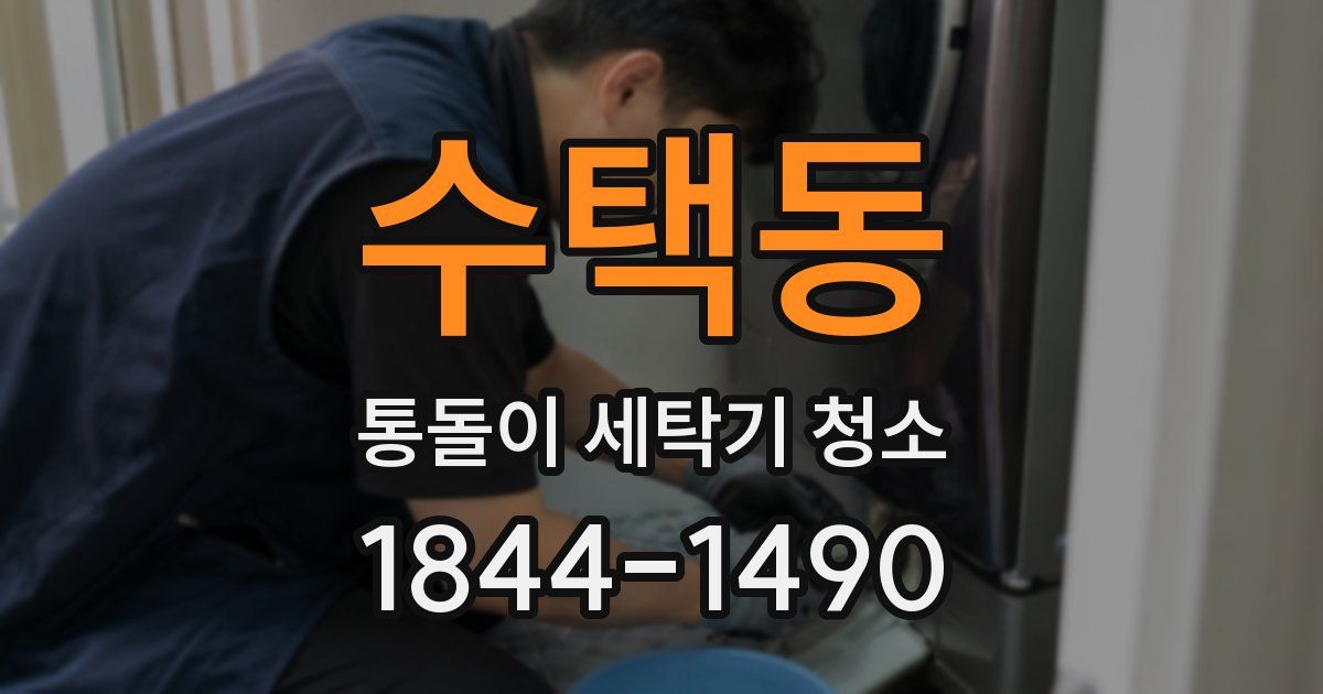 수택동 통돌이 세탁기 청소