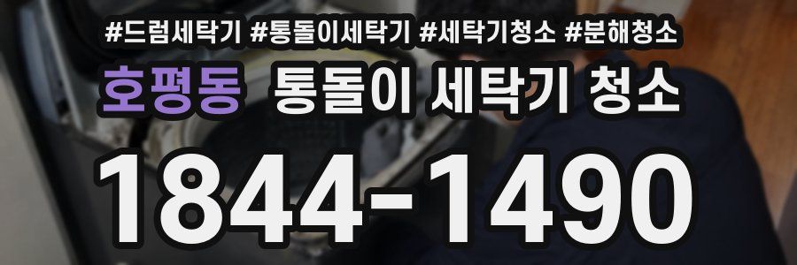호평동 통돌이 세탁기 청소