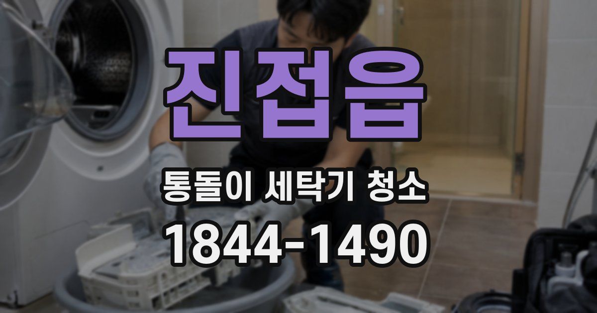 진접읍 통돌이 세탁기 청소