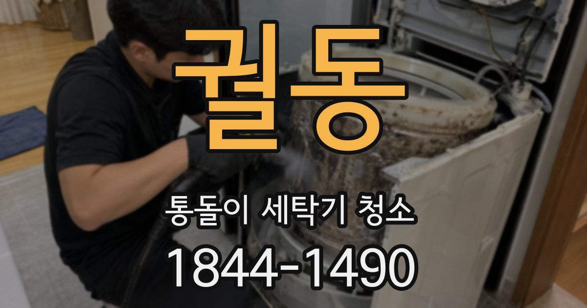궐동 통돌이 세탁기 청소