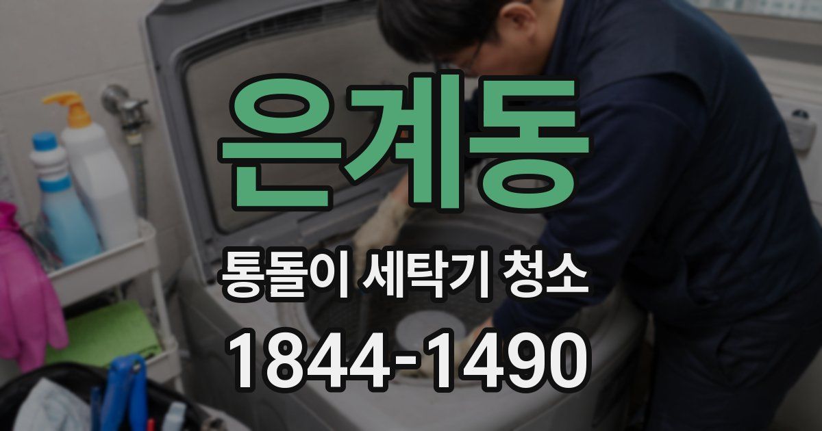 은계동 통돌이 세탁기 청소