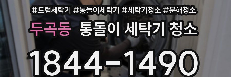 두곡동 통돌이 세탁기 청소