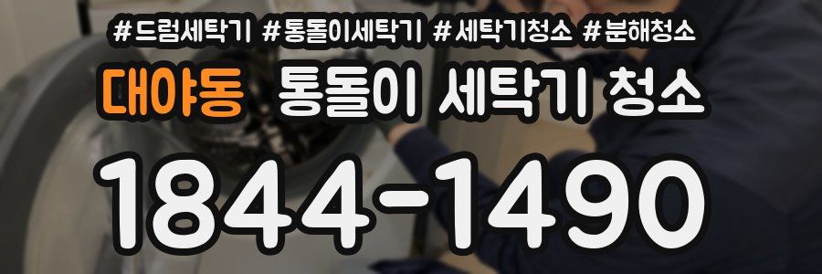 대야동 통돌이 세탁기 청소