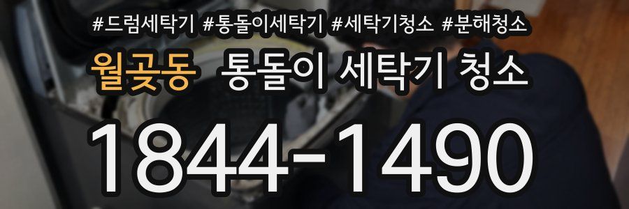 월곶동 통돌이 세탁기 청소