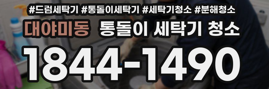 대야미동 통돌이 세탁기 청소