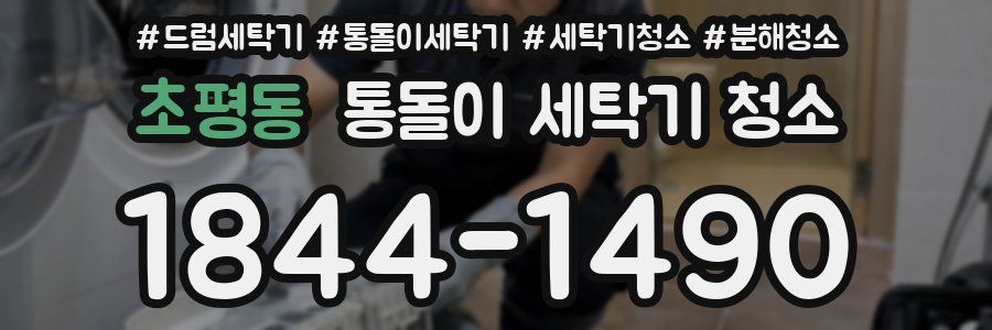 초평동 통돌이 세탁기 청소
