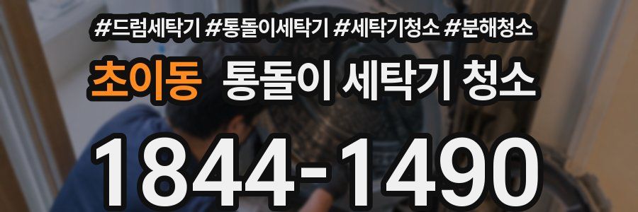 초이동 통돌이 세탁기 청소