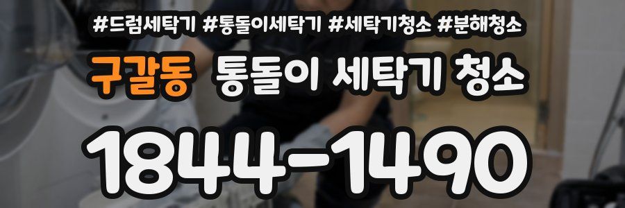구갈동 통돌이 세탁기 청소
