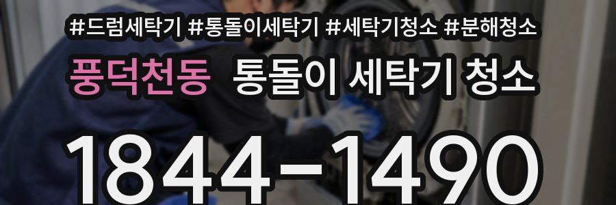풍덕천동 통돌이 세탁기 청소