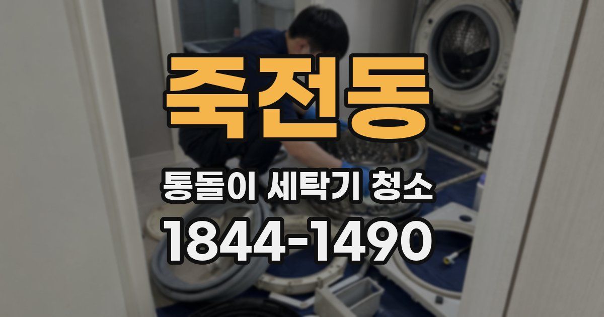 죽전동 통돌이 세탁기 청소