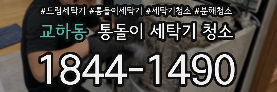 교하동 통돌이 세탁기 청소