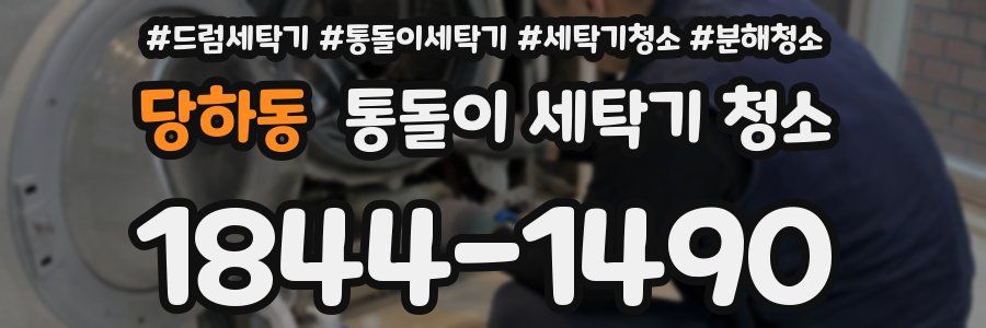 당하동 통돌이 세탁기 청소