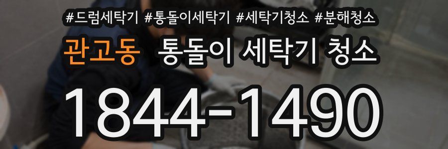 관고동 통돌이 세탁기 청소