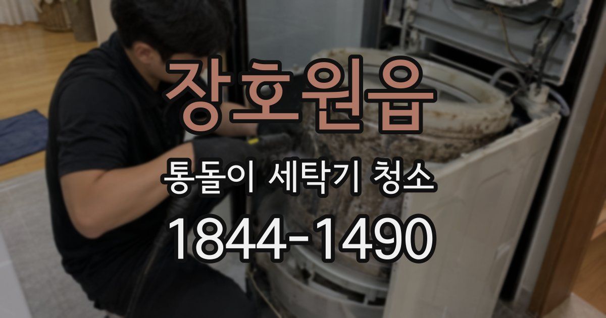 장호원읍 통돌이 세탁기 청소