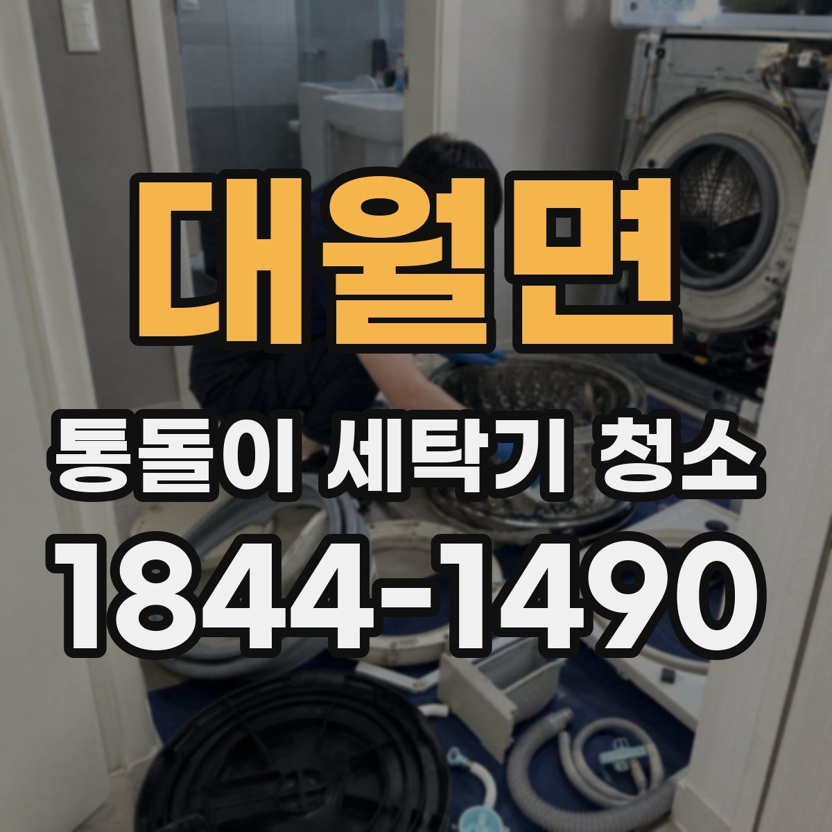 대월면 통돌이 세탁기 청소
