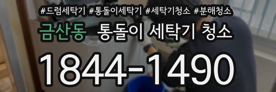 금산동 통돌이 세탁기 청소