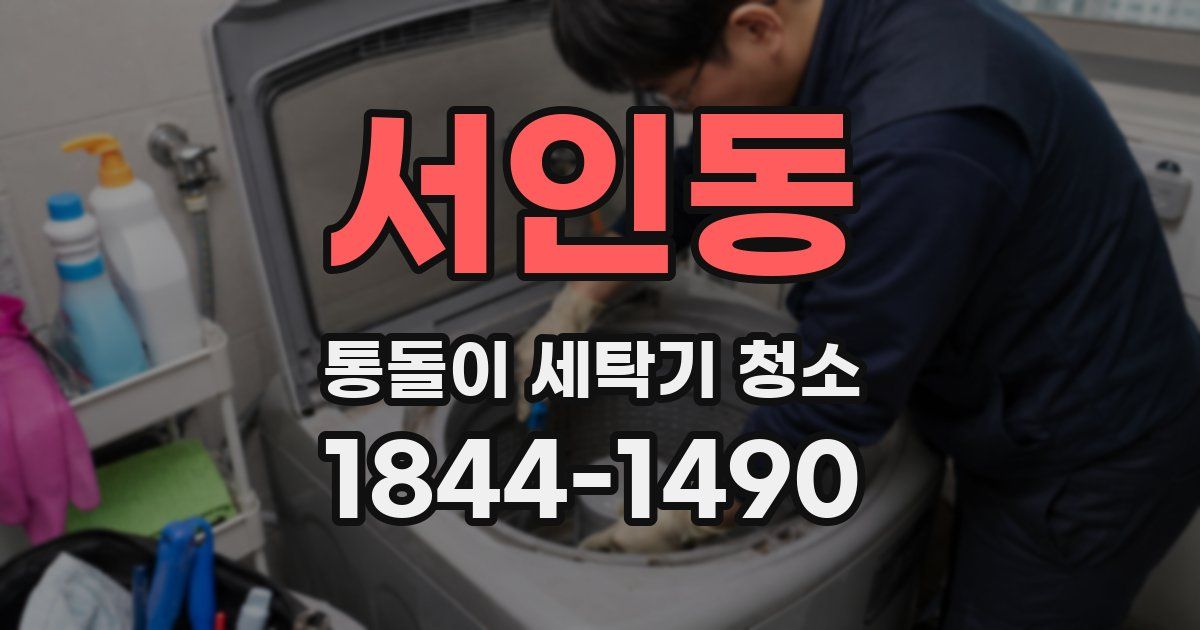 서인동 통돌이 세탁기 청소