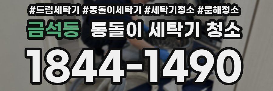 금석동 통돌이 세탁기 청소