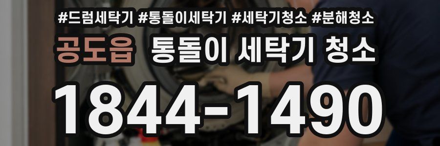 공도읍 통돌이 세탁기 청소