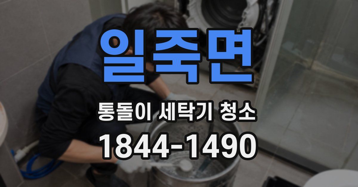 일죽면 통돌이 세탁기 청소