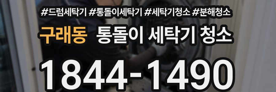 구래동 통돌이 세탁기 청소