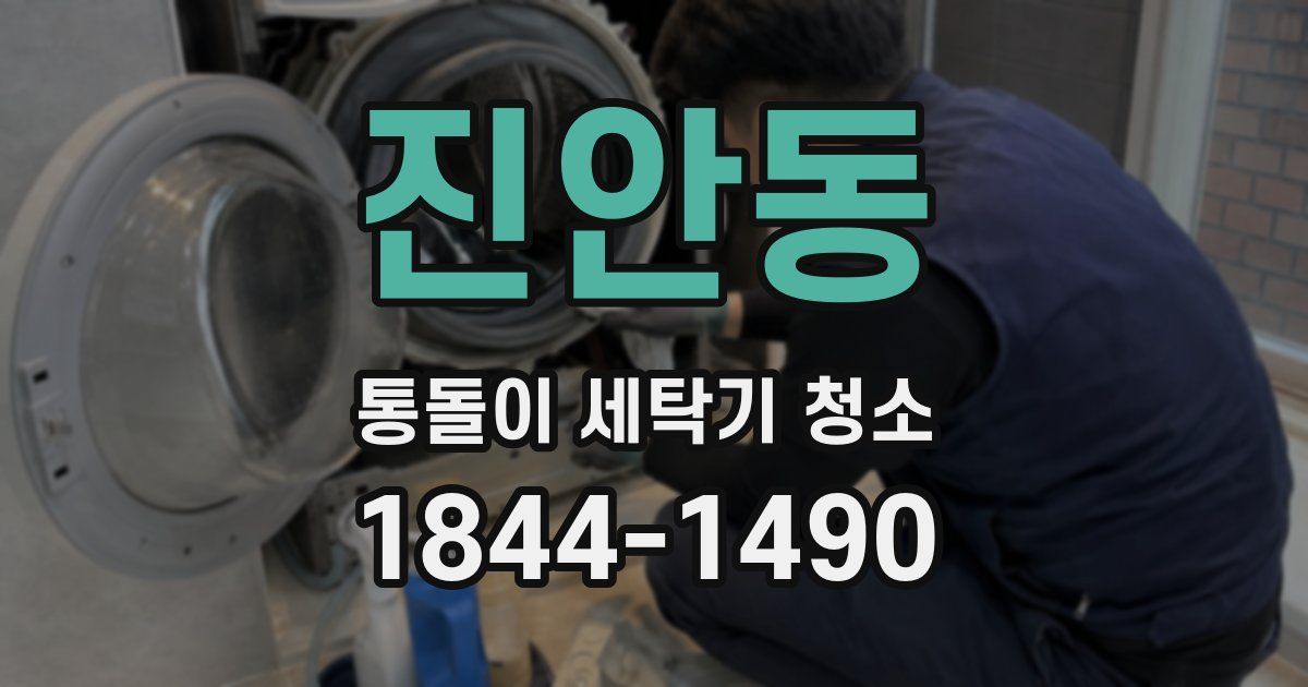 진안동 통돌이 세탁기 청소