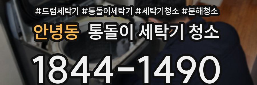 안녕동 통돌이 세탁기 청소