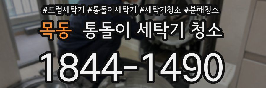 목동 통돌이 세탁기 청소
