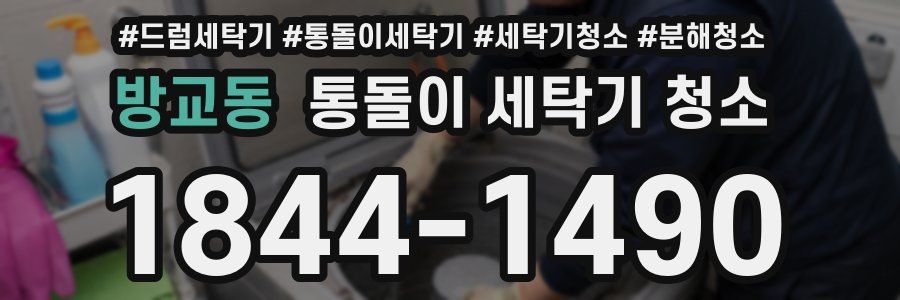 방교동 통돌이 세탁기 청소