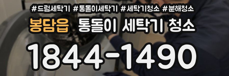 봉담읍 통돌이 세탁기 청소