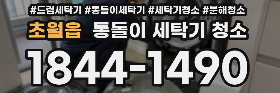 초월읍 통돌이 세탁기 청소