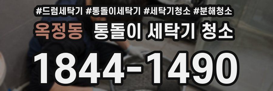 옥정동 통돌이 세탁기 청소