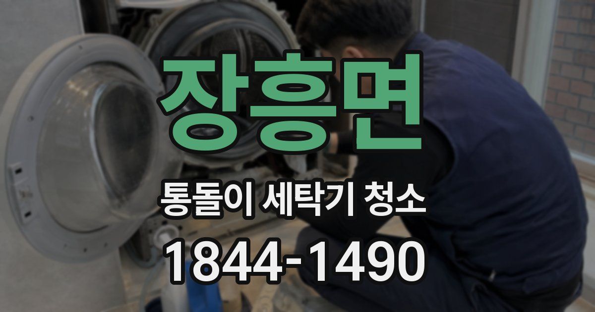 장흥면 통돌이 세탁기 청소